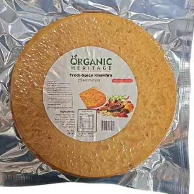 organic heritage tredi spice khakhra 200gm