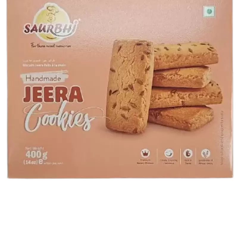 saurbhi jeera cookies 400 g
